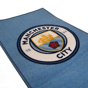 Manchester City FC Rug Blue (One Size)