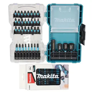 Makita E-22925 36 PC Black Impact Screw Bit Set In Plastic Case