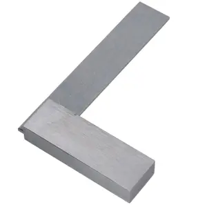 3 Inch (75mm) Engineers Set Square Right Angle Straight Edge Stainless Steel 2pc