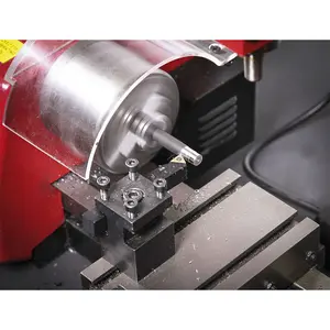 Versatile Mini Lathe and Drilling Machine with Dual Motors for Precision Work