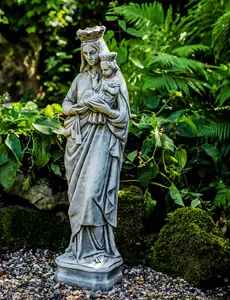 Mary and Child Stone Statue / Memorial