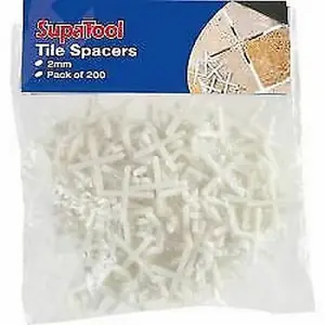 SupaTool Tile Spacers White (3mm)