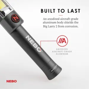 Nebo Big Larry 2 1.87V 1.87W Cordless Integrated LED Non-rechargeable Work light, 500lm