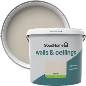 GoodHome Walls & ceilings Tijuana Silk Emulsion paint, 5L