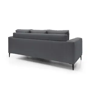 Capri Reversible Corner Sofa in Dark grey