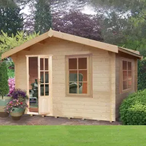 Bucknells 28 mm Log Cabin 10 x 8 Feet