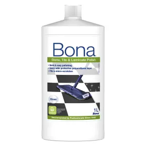 Bona Laminate, stone & tile Floor polish, 1L Bottle