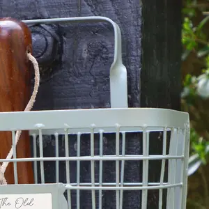 Sage Green Garden Storage Tools Basket