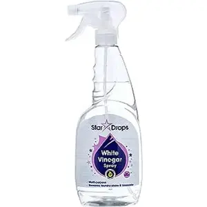 Stardrops White Vinegar Multi Surface Cleaner 750ml Spray Streak Free (Pack of 3)