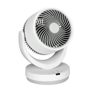 TCP White 8" 35W Remote controlled Desk fan