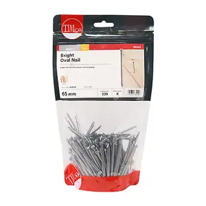 TIMCO Oval Nails Bright - 65mm