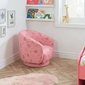 Childrens Disney Princess Accent Swivel Chair