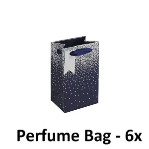 Eurowrap Ombre Perfume Bag (Pack of 6) Navy (One Size)