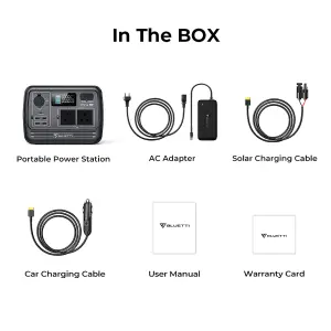 BLUETTI PS54 700W 537Wh Portable Power station for camping & outdoor+Drone charging