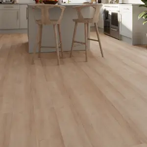 GoodHome Mambo Gladstone Rustic Natural Wood effect Synchronised Click vinyl Planks, 2.17m²