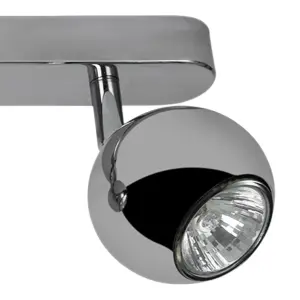 Roccheta Gloss Chrome effect 4 Light Spotlight