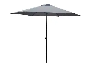 2.7m Garden Parasol, Garden Entertaining Grey