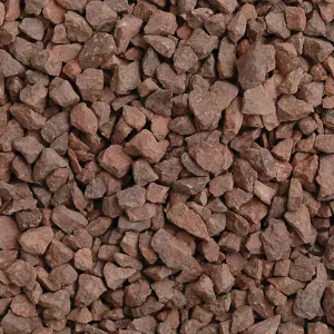 simpa 14mm Red Granite Chippings Bag 20kg