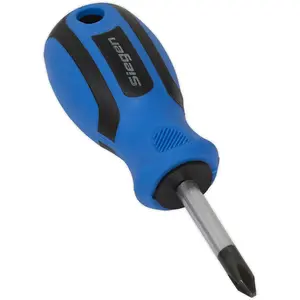 Ergonomic Phillips 2 x 38mm Screwdriver with Chrome Vanadium Shaft for Precision Work