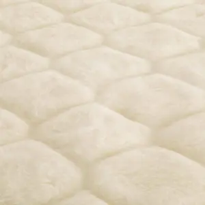 Cashmere Wool Quilt - Natural Shapes