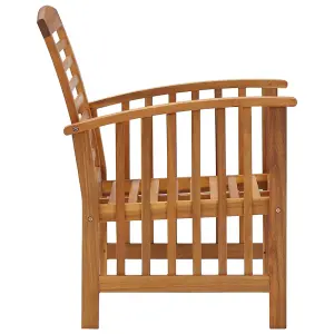 Berkfield Garden Chairs 2 pcs Solid Acacia Wood