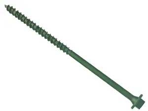 ForgeFix FFTF7250 Hexagonal/TORX Compatible Timber T30 Screws Green 7x250mm Tub 40