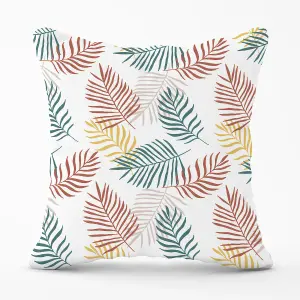 Palm Branches In Natural Colors Outdoor Cushion 45cm x 45cm