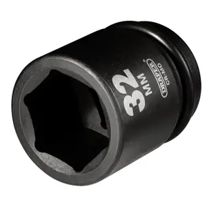 Draper Expert 32mm 3/4" Square Drive Hi-Torq 6 Point Impact Socket (28743)