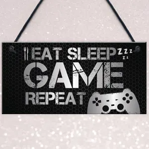 Novelty Gaming Sign Gift For Son Dad Brother Christmas Birthday Gift Idea Gamer Gift