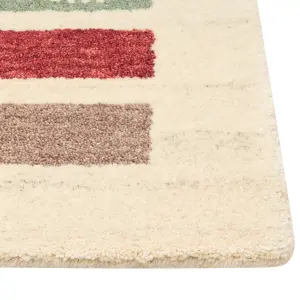 Wool Gabbeh Area Rug 160 x 230 cm Multicolour MURATLI