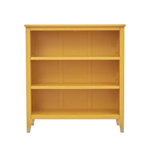 Palazzi Bookcase H97 W89 D25cm - Mustard