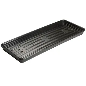 1 x Multi Use Black Grow Bag Tray For Garden, Flowers, Plants & Greenhouses