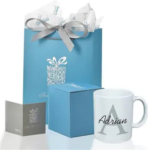 Personalised Mug - Any Name And Initial Choose Colour