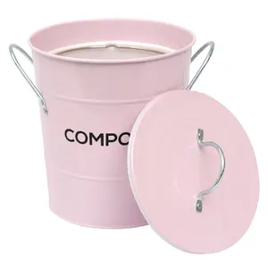 Caddy Company - Compost Pail - Pale/Light Pink