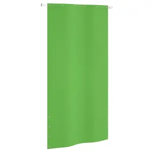 Berkfield Balcony Screen Light Green 120x240 cm Oxford Fabric