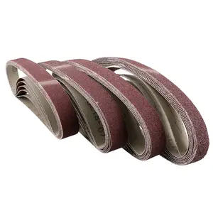 Air Finger Sander Sanding Abrasive Belts Grinder 520mm x 20mm Mixed Grit 100pk