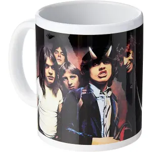 AC/DC Highway To Hell Mug White/Black/Red (One Size)