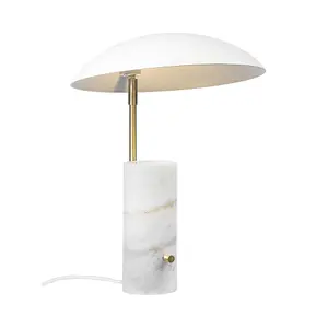 Nordlux DFTP Mademoiselles Indoor Living Dining Bedroom Table Lamp In White (Diam) 32cm