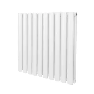 Oval Radiator - 600 x 600mm - White