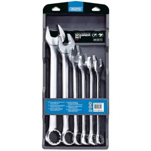 Draper Draper Hi-Torq Metric Combination Spanner Set 6 Piece 26695