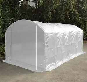 6m x 3.5m (20' x 11.5' approx) Pro Max White Poly Tunnel