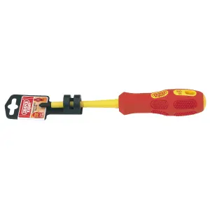 Draper VDE Approved Fully Insulated Cross Slot Screwdriver, No.2 x 100mm (Display Packed) 69223