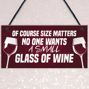 Red Ocean Funny Home Bar Signs Novelty Wine Gifts Man Cave Hanging Pub Signs Funny Gifts For Her Friend