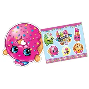 Shopkins Party Favours (Pack of 12) Multicoloured (One Size)