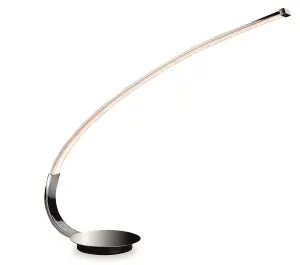 Luminosa Arco LED 1 Light Table Lamp Chrome