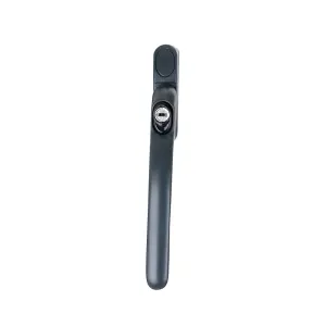 Timber Series Connoisseur MK2 Inline Locking Espag Window Handle - Anthracite Grey (RAL 7016) (Non Handed)