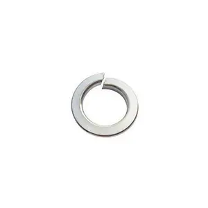 Securpak Zinc Plated Spring Washers (Pack of 30) Silver (One Size)