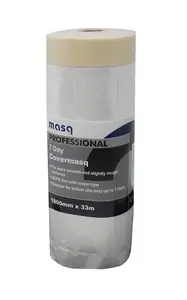 Masq 7 Day Covermasq Classic Plastic Tape & Drape - 1800mm x 33m