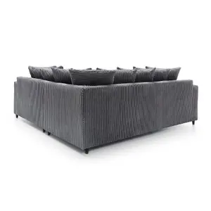 Ferguson Corner Sofa Grey Cord