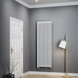 Terma Rolo Room WGROR180059 K916UC01 White Horizontal or vertical Designer 4296BTU Radiator, (W)590mm x (H)1800mm